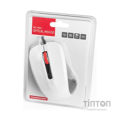 Мишка Modecom MC-M9.1 USB White (M-MC-00M9.1-200)