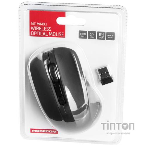 Мишка Modecom MC-M9.1 Wireless Black (M-MC-0WM9.1-100)