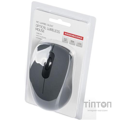 Мишка Modecom MC-WM10S Silent Wireless Black (M-MC-WM10S-100)