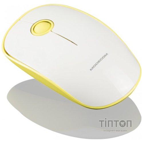 Мишка Modecom MC-WM112 Wireless Yellow-White (M-MC-WM112-290)