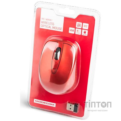 Мишка Modecom MC-WM4.1 Wireless Red (M-MC-0WM4.1-500)