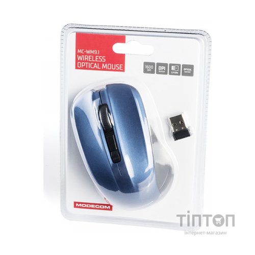 Мишка Modecom MC-M9.1 Wireless Blue (M-MC-0WM9.1-140)