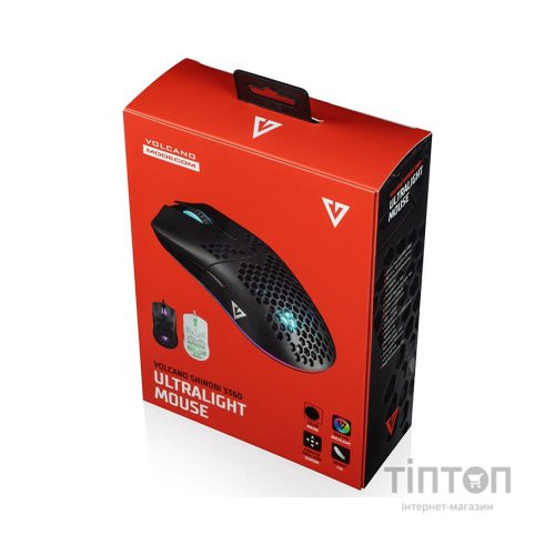 Мишка Modecom Shinobi 3360 Volcano USB Black (M-MC-SHINOBI-3360-100)