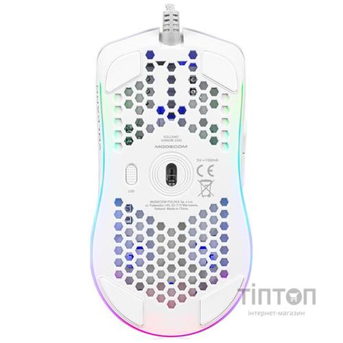 Мишка Modecom Shinobi 3360 Volcano USB White (M-MC-SHINOBI-3360-200)