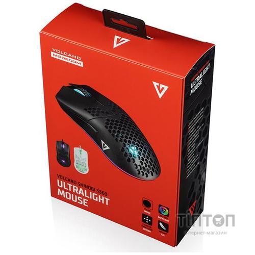 Мишка Modecom Shinobi 3360 Volcano USB White (M-MC-SHINOBI-3360-200)