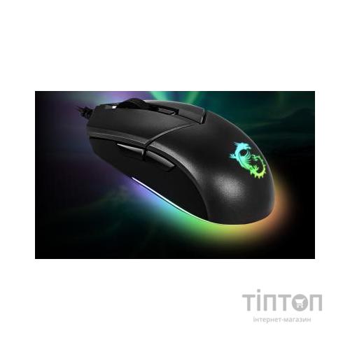 Мишка MSI Clutch GM11 RGB USB Black (S12-0401650-CLA)