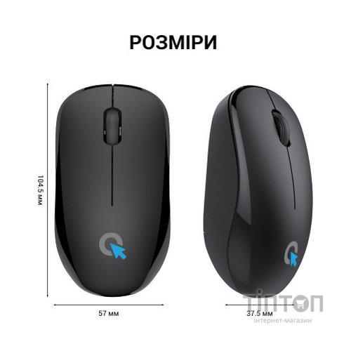 Мишка OfficePro M183 Wireless Black (M183)