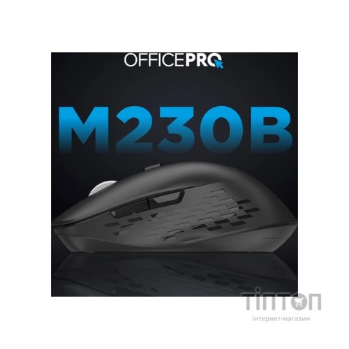 Мишка OfficePro M230B Silent Click Wireless/Bluetooth Black (M230B)