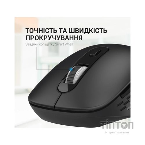 Мишка OfficePro M230B Silent Click Wireless/Bluetooth Black (M230B)