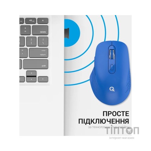 Мишка OfficePro M230C Silent Click Wireless/Bluetooth Blue (M230С)