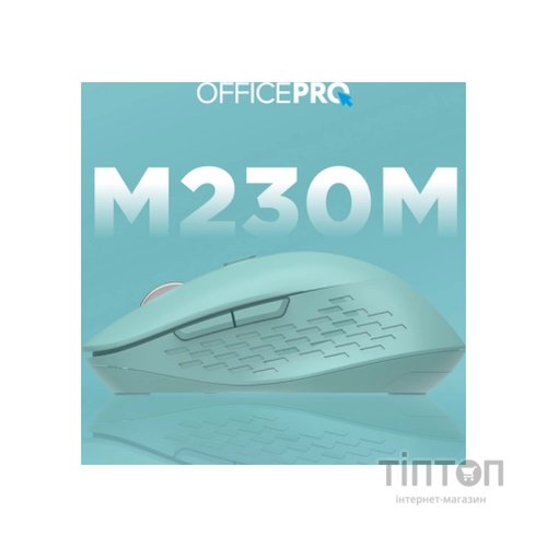 Мишка OfficePro M230M Silent Click Wireless/Bluetooth Mint (M230M)
