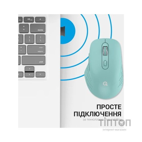 Мишка OfficePro M230M Silent Click Wireless/Bluetooth Mint (M230M)