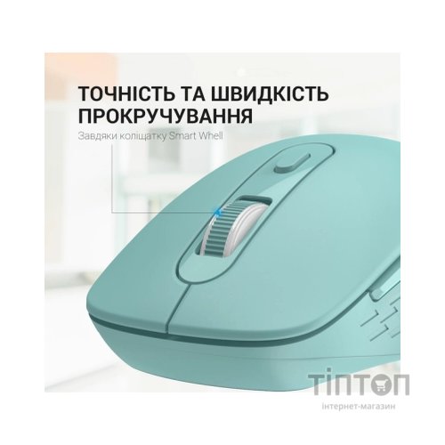 Мишка OfficePro M230M Silent Click Wireless/Bluetooth Mint (M230M)