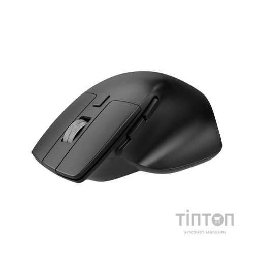 Мишка OfficePro M395B Silent Click Ergonomic Wireless Black (M395B)