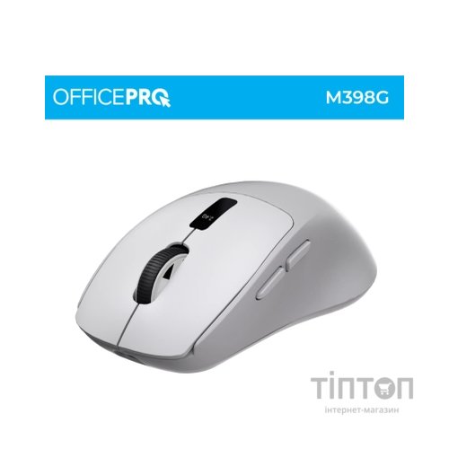 Мишка OfficePro M398G Wireless/Bluetooth Gray (M398G)