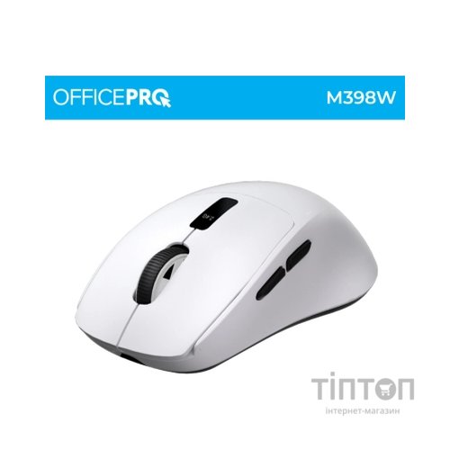 Мишка OfficePro M398W Wireless/Bluetooth White (M398W)