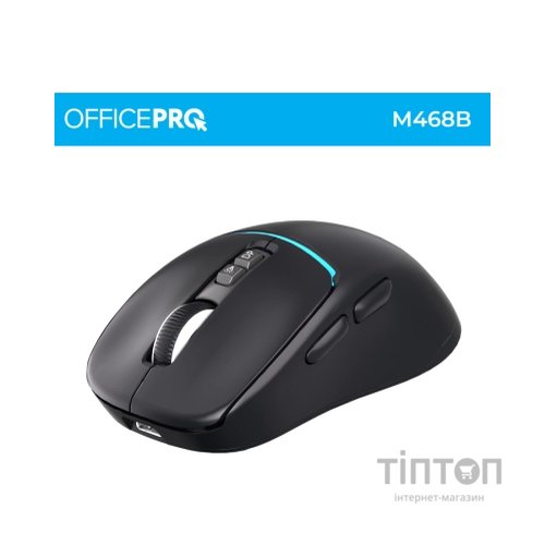 Мишка OfficePro M468B Wireless/Bluetooth Black (M468B)