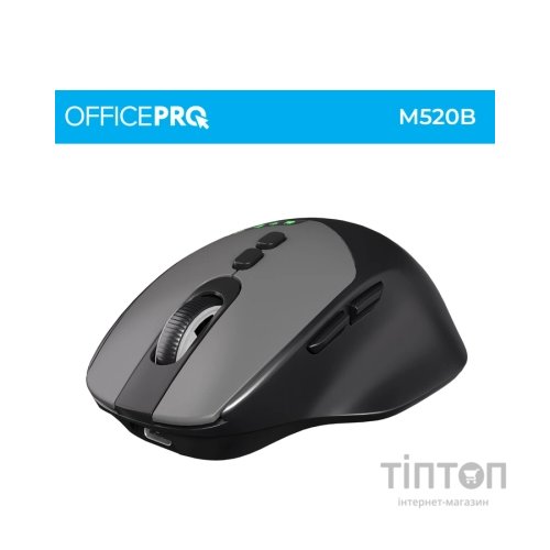 Мишка OfficePro M520B Wireless/Bluetooth Black (M520B)