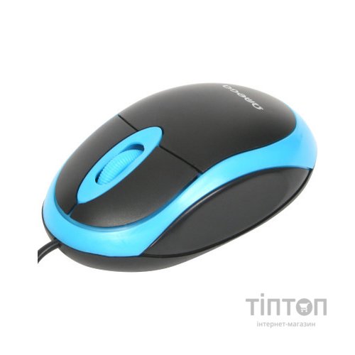 Мишка Omega OM-06V USB Black-Blue (OM06VB)