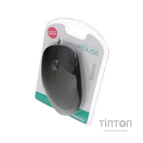 Мишка Omega OM-420B USB Black (OM0420CB)