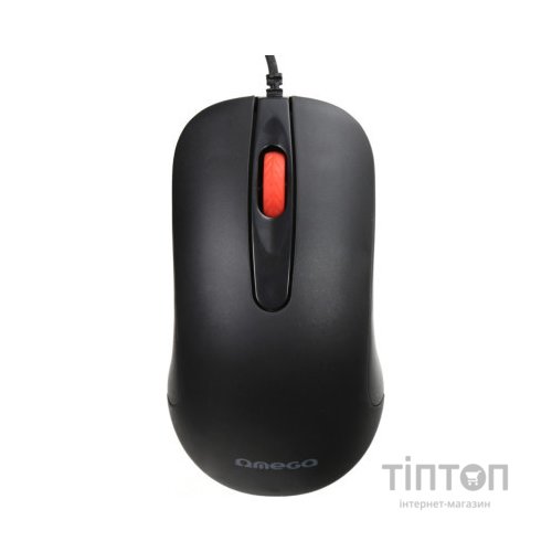 Мишка Omega OM-520 USB Black (OM0520B)