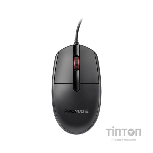 Мишка Promate CM-1200 USB Black (cm-1200.black)