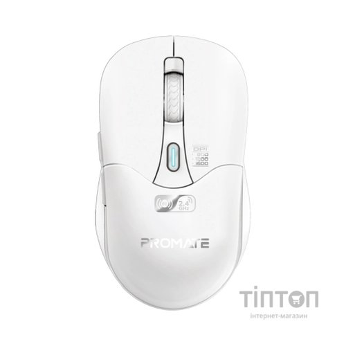Мишка Promate Samo Wireless/Bluetooth White (samo.white)