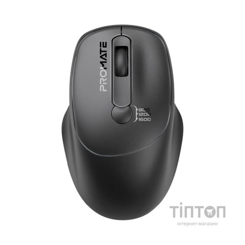 Мишка Promate UniGlide Wireless Black (uniglide.black)