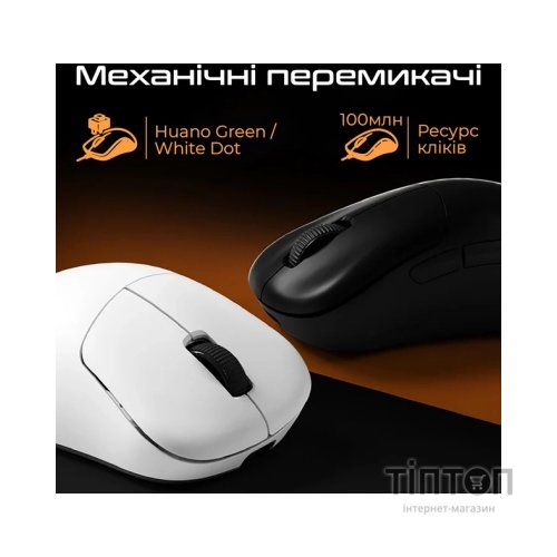 Мишка RAWM ER21 Wireless/Bluetooth White (ER21.white)