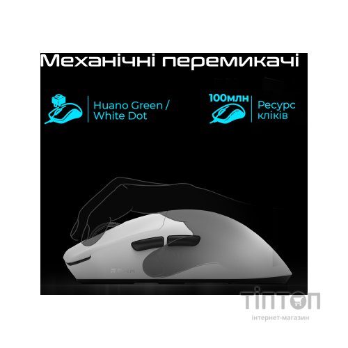 Мишка RAWM ES21 Wireless/Bluetooth Black (ES21.black)