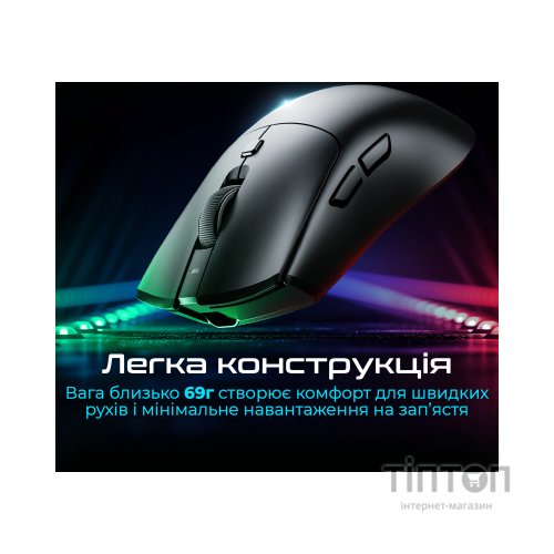 Мишка RAWM SA-MH01Pro Wireless/Bluetooth White (SA-MH01PRO.white)