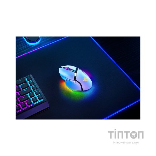 Мишка Razer Basilisk V3 Pro 35K Wireless/Bluetooth White (RZ01-05240200-R3G1)
