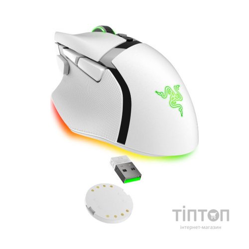 Мишка Razer Basilisk V3 Pro Wireless/Bluetooth White (RZ01-04620200-R3G1)