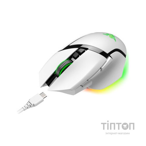 Мишка Razer Basilisk V3 Pro Wireless/Bluetooth White (RZ01-04620200-R3G1)