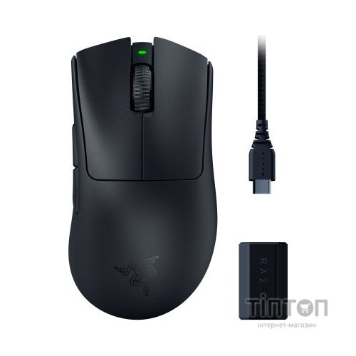 Мишка Razer DeathAdder V3 PRO Wireless & Mouse Dock Black (RZ01-04630300-R3WL)