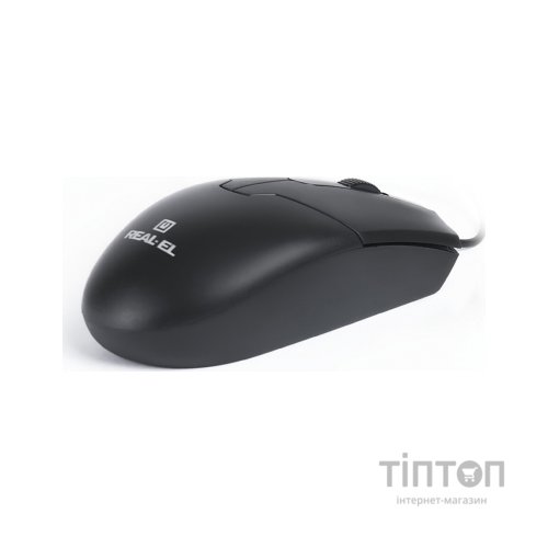 Мишка REAL-EL RM-208 USB Black
