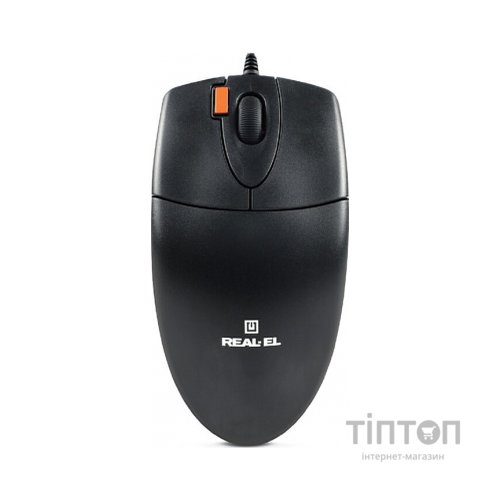 Мишка REAL-EL RM-220 Black