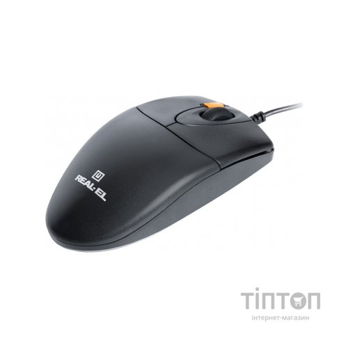 Мишка REAL-EL RM-220 Black
