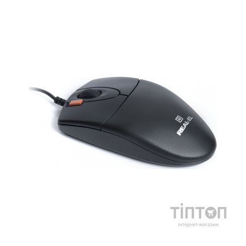 Мишка REAL-EL RM-220 Black