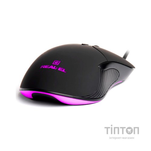 Мишка REAL-EL RM-295 USB Black