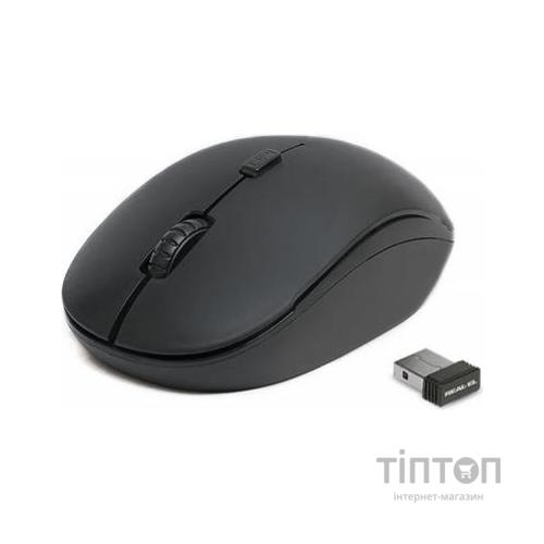 Мишка REAL-EL RM-301 black