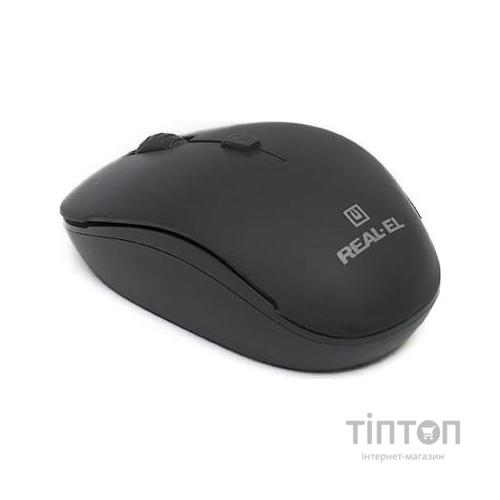 Мишка REAL-EL RM-301 black