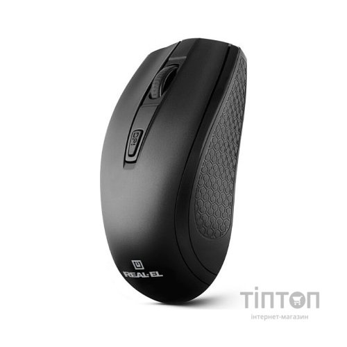 Мишка REAL-EL RM-308 Wireless Black