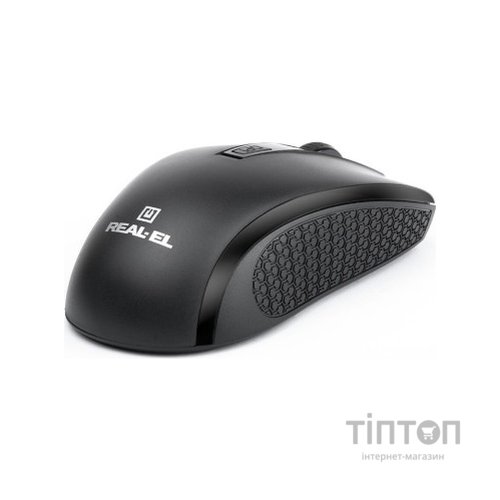 Мишка REAL-EL RM-308 Wireless Black