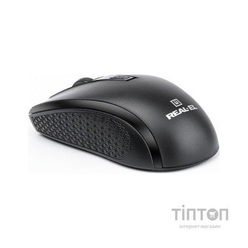 Мишка REAL-EL RM-308 Wireless Black