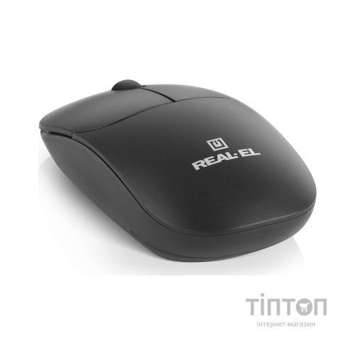 Мишка REAL-EL RM-313W Wireless Black (EL123200042)