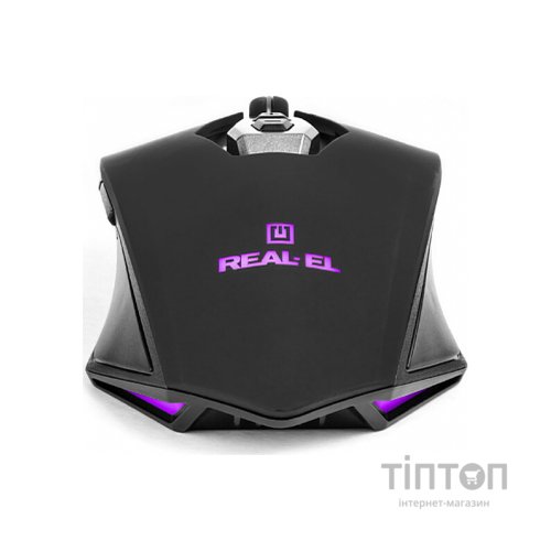 Мишка REAL-EL RM-525 Black