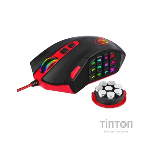 Мишка Redragon M901-2 MMO USB Black (78177)