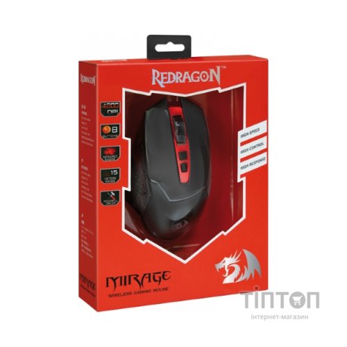 Мишка Redragon Mirage IR Wireless Black/Red (74847)