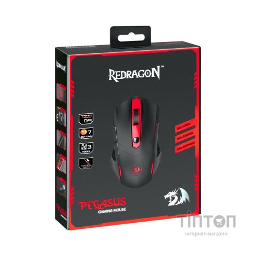 Мишка Redragon Pegasus Black (74806)